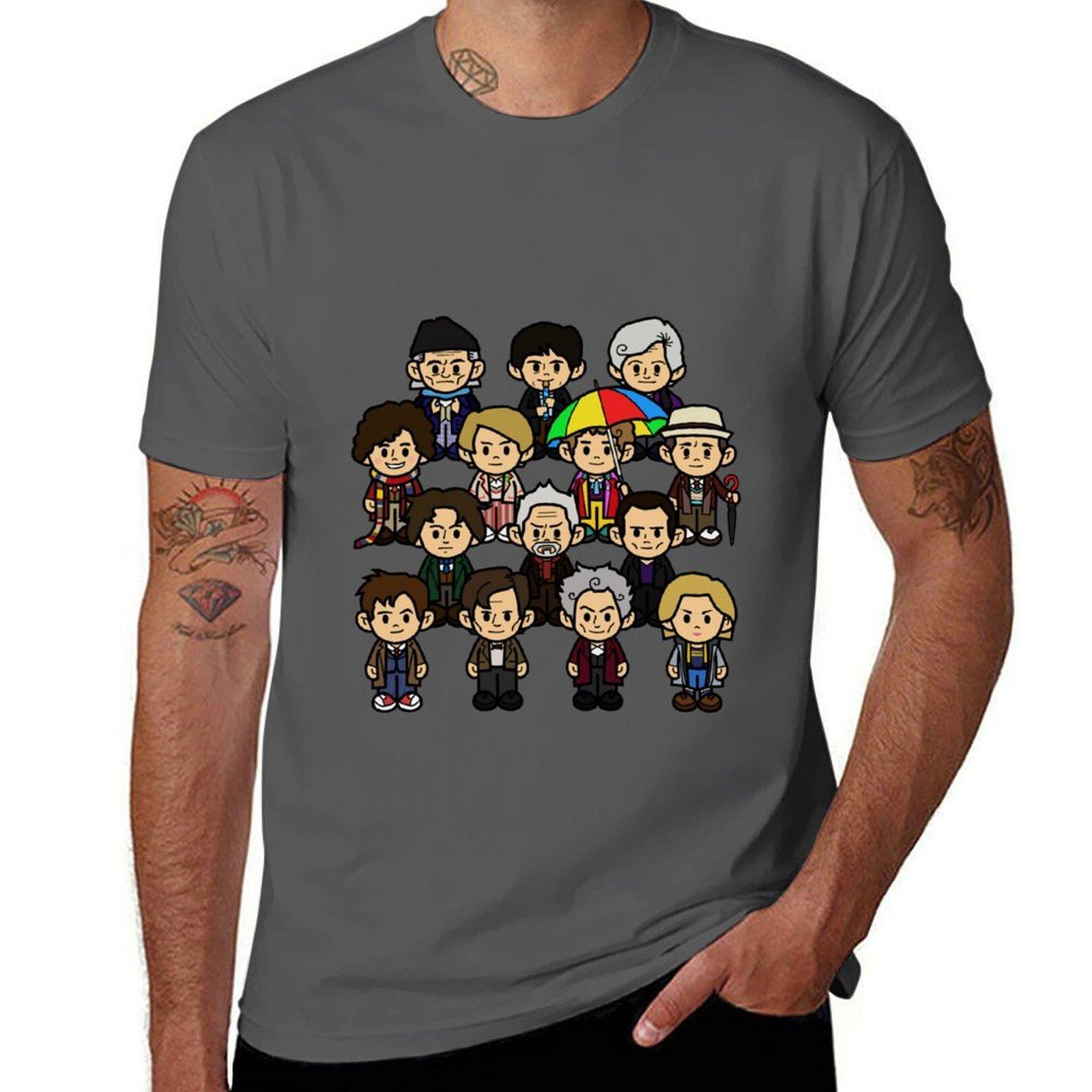 

Time Lords T-Shirt cotton t shirt man t shirts for man graphic tees t shirts cotton 100% T-Shirt 4XL