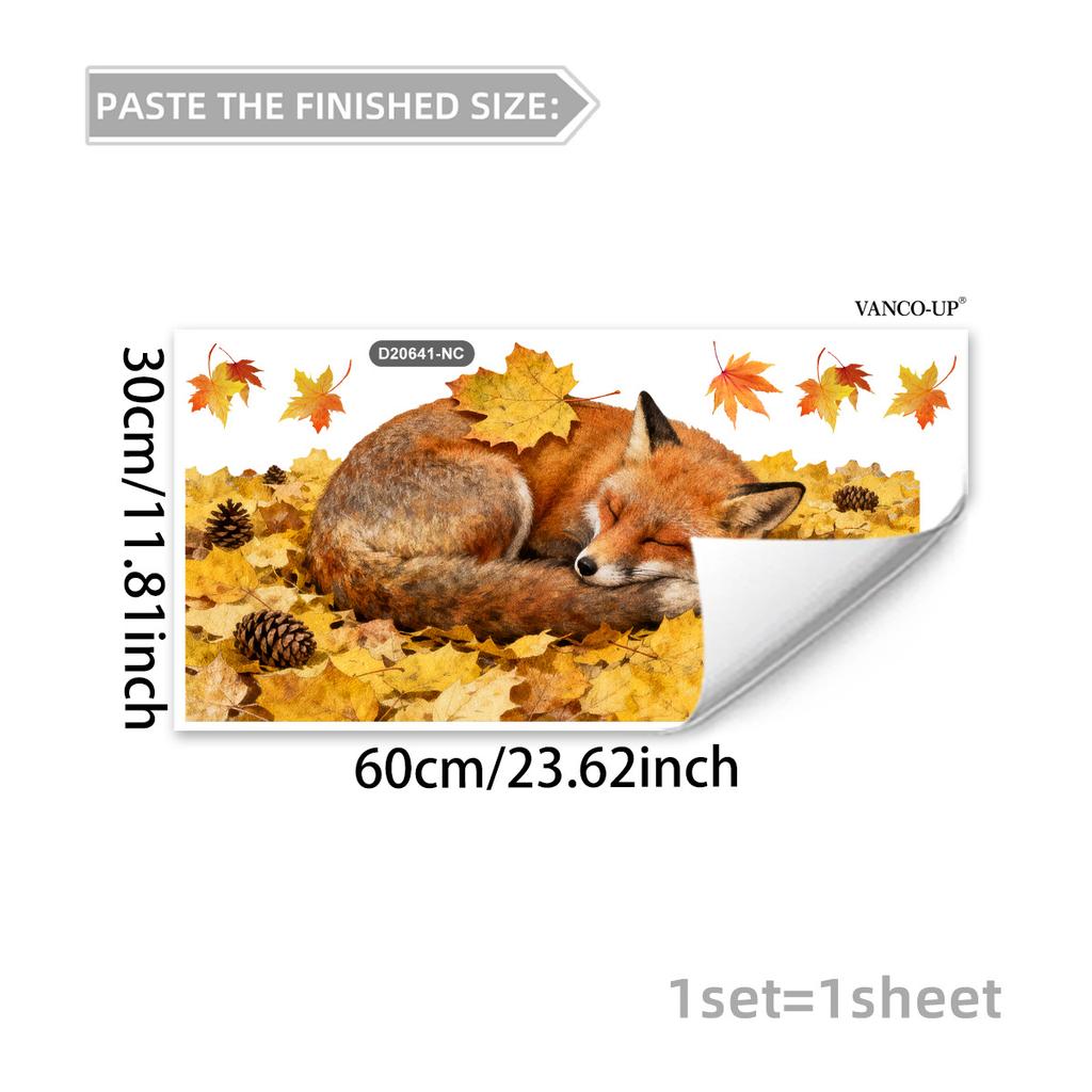 Creative Cartoon Animal Butterfly Static Window Stickers, No Glue Removable Glass Decals for Home Decor