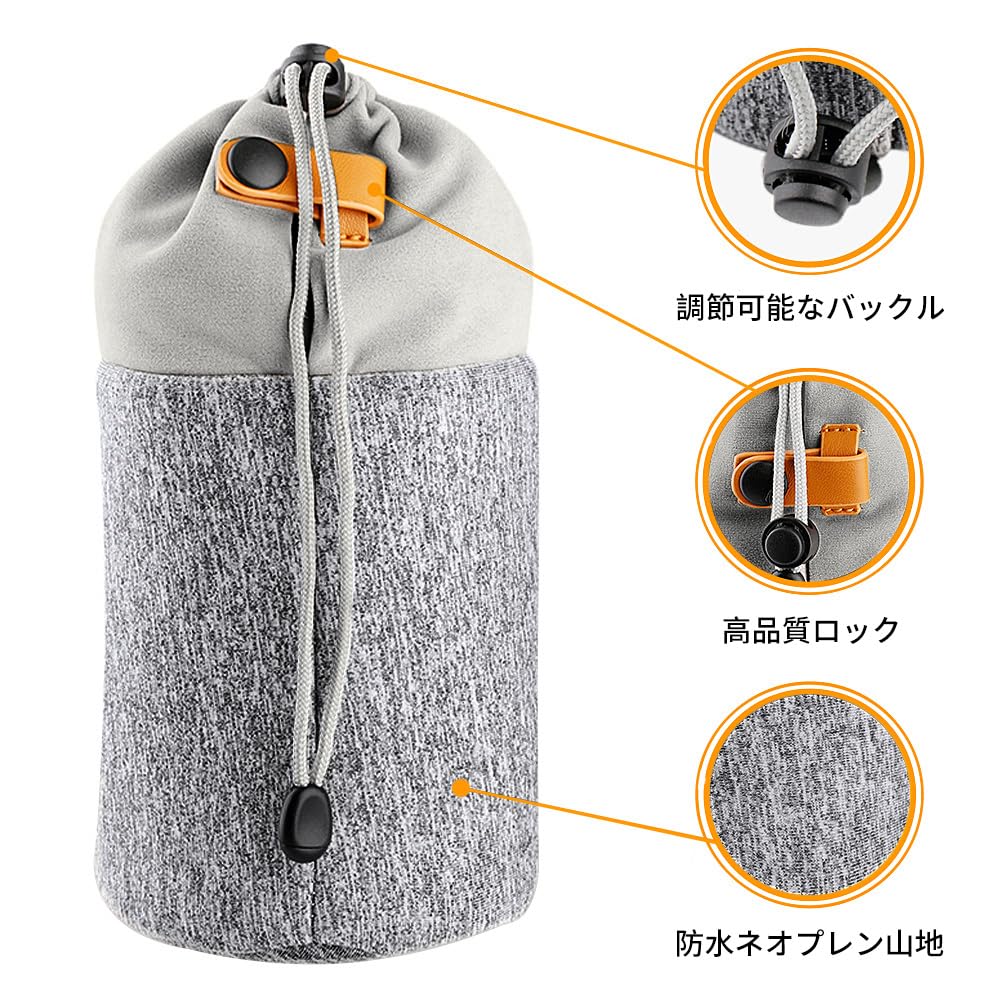 Obiectiv Cameră Obiectiv SLR Protecție Obiectiv Moale Compatibil cu Obiective Cameră SLR Digitală precum Panasonic Husă, K&F Concept, Husă cu Dublu Scop, Pungă,