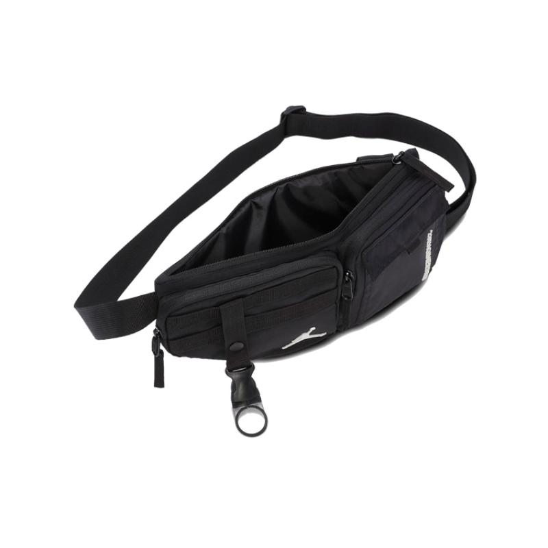 Jordan Polyurethane Crossbody Bag, Sling Bag, Fanny Pack Regular Unisex Black Jordan DQ8726-010