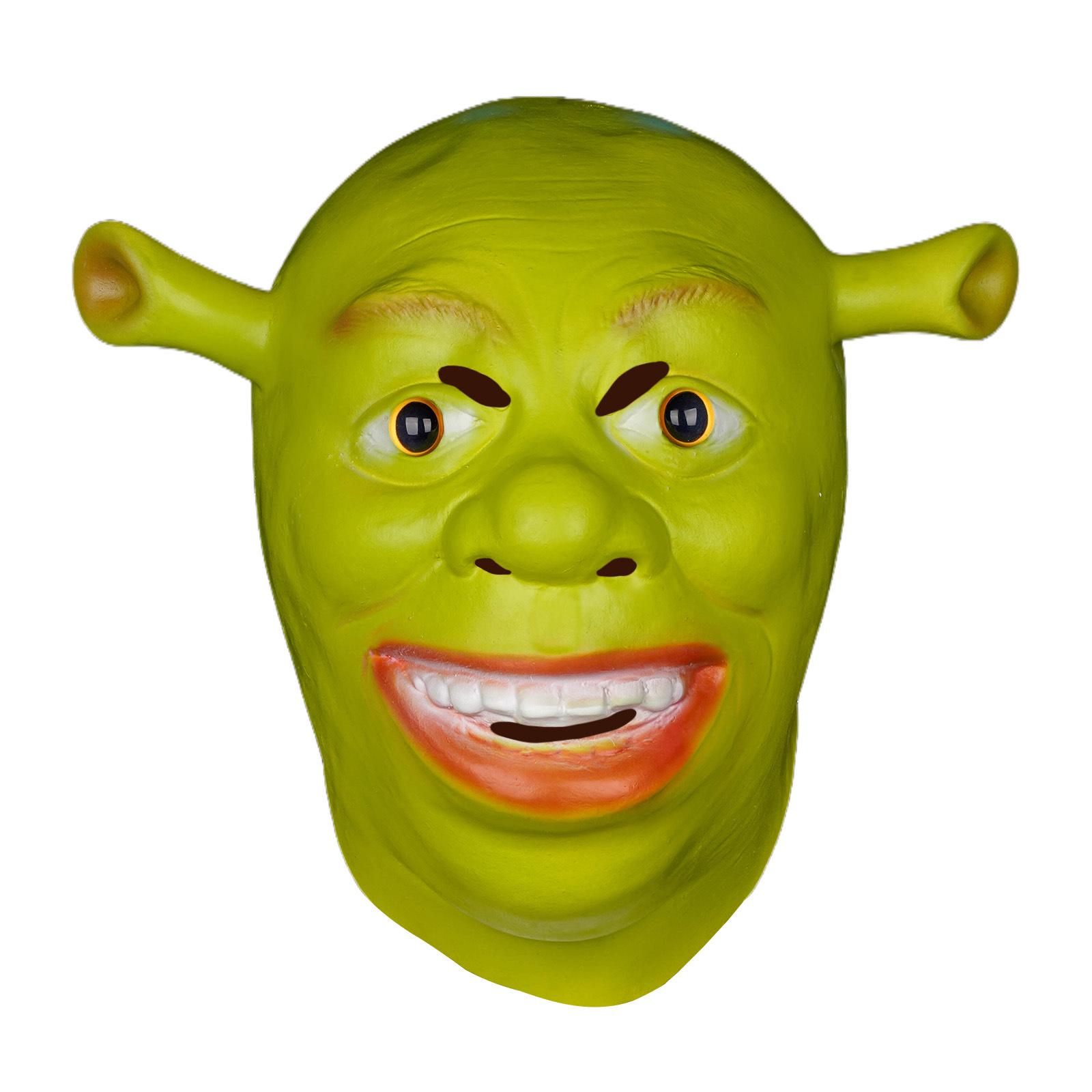 Shrek Latex Mask for Christmas & Halloween Masquerade Ball