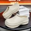Fashion 2024 Men Women EVA Chef Shoes Non-slip Waterproof Oil-proof Shoes Comfortable Workers Slippers Outdoor Fishing Shoes