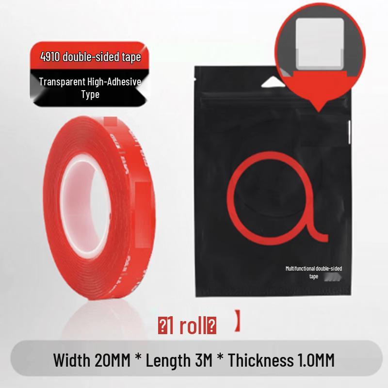 Heavy-Duty Clear Double-Sided Mounting Tape