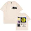 Rapper SAIKO Album Merch T Shirt Fashion Hip Hop Oversized Short Sleeve Tshirt Men Women High Quality Cotton Clothing Tshirts