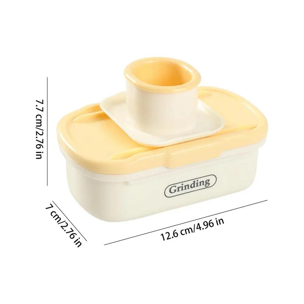 Manual Ginger Grinding Grater 2 in 1 Garlic Smasher Vegetable Slicer  Baby Complementary Food