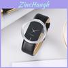 Classic Alloy Quartz Watch With Transparent Dial For Men Women Casual Dress