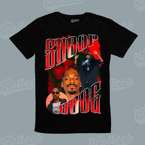 Mens/Women/kids American Rapper Snoop Dog HIP-HOP RAP Music Band Popular T-Shirt S разноцветный