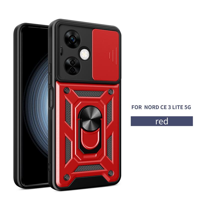 Für OnePlus Nord N30 5G Hülle Slide Camera Lens Armor Protect Coque Für One Plus Nord N30 N 30 Magnethalterring Rückseite