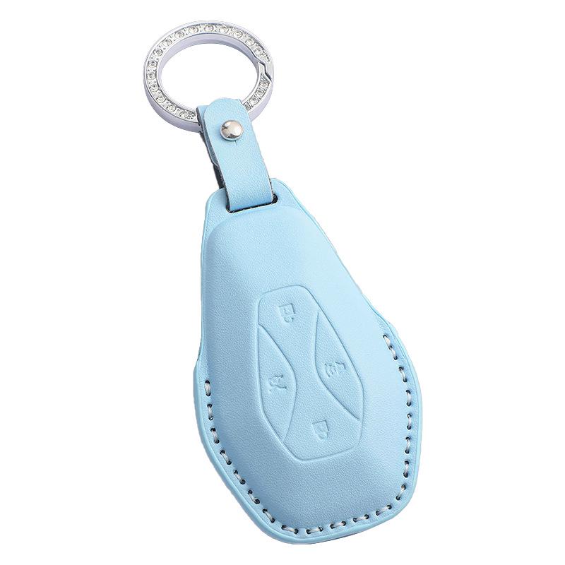 Koala Car Key Case for 23/24 Jihu S/Pro High-end Models - Fits BAIC Jihu