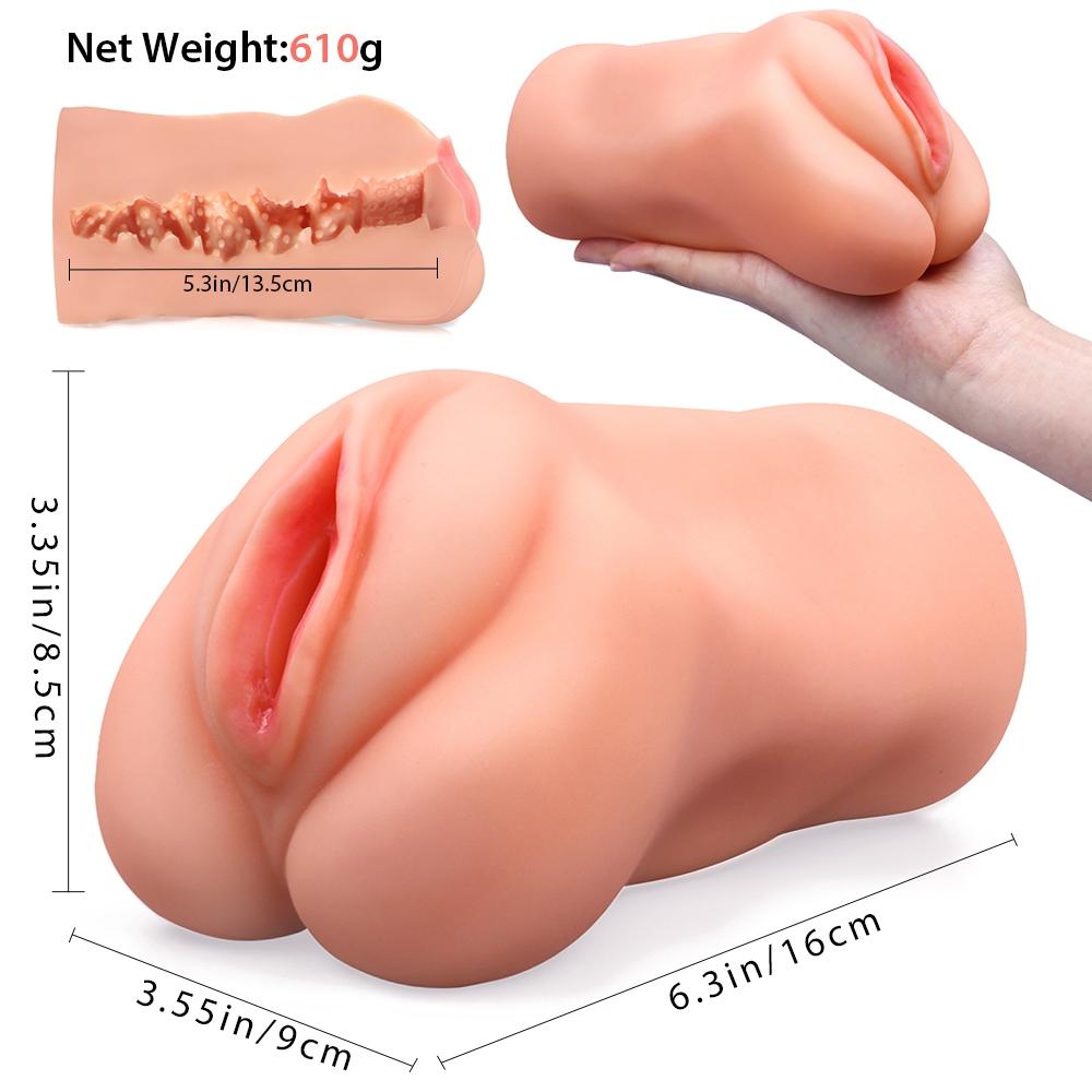 Male Masturbator Cup Artificial Vagina Mouthmake You Very Comfortable 3D Realistic Vagina Pocket Pussy Sex Toys for Men