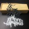 Thinking You Letter Metal Cutting Dies Stencils Die Cut DIY Scrapbooking Album Paper Card Embossing