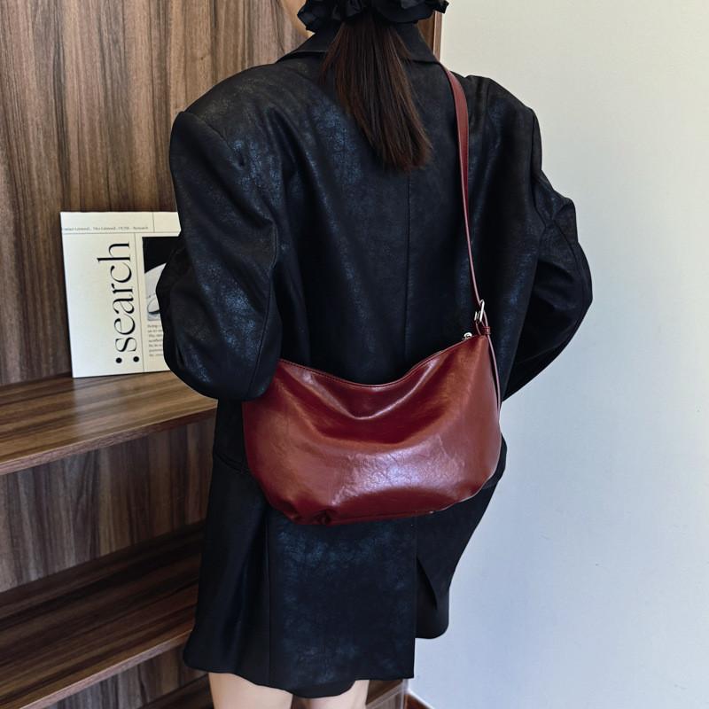 Pu Soft Leather Satchel For Women With Zipper Closure And Spacious Interior For Daily Use