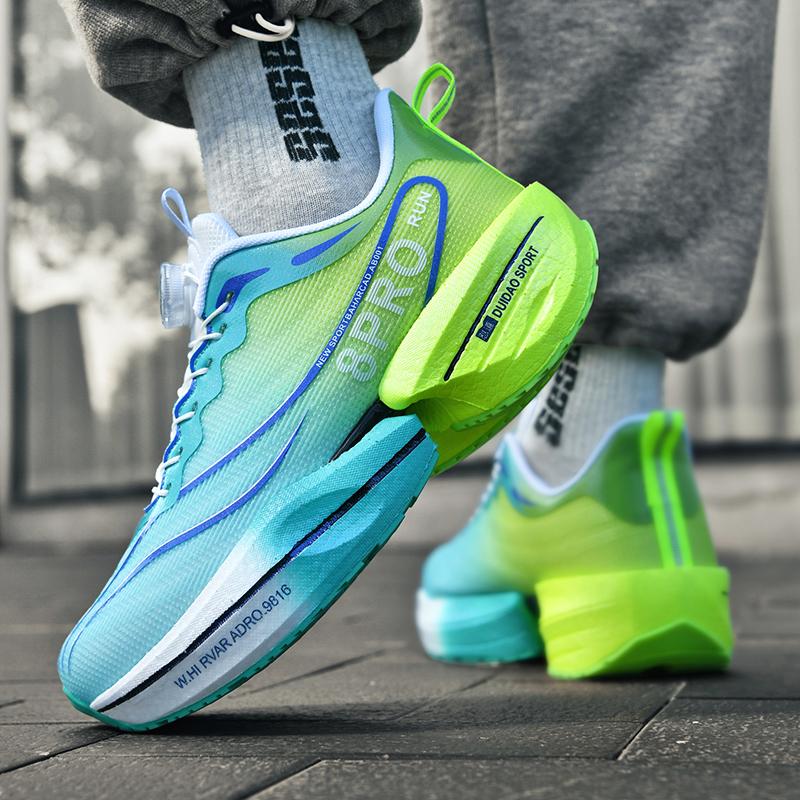 New Running Shoes High Quality Fashion Sports Brand Footwear Mesh Sneakers Breathable Male Marathon Trainer Race Walking Shoes