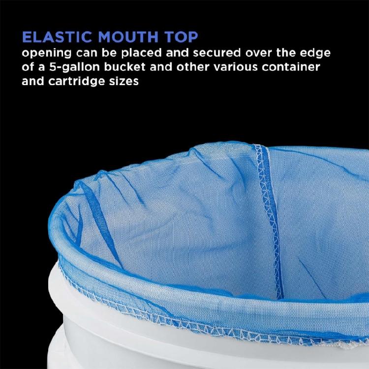 10Pcs Paint Strainer Filter Bags with Fine Mesh for Consistent Paint Application In Automotive and Furniture Refinishing