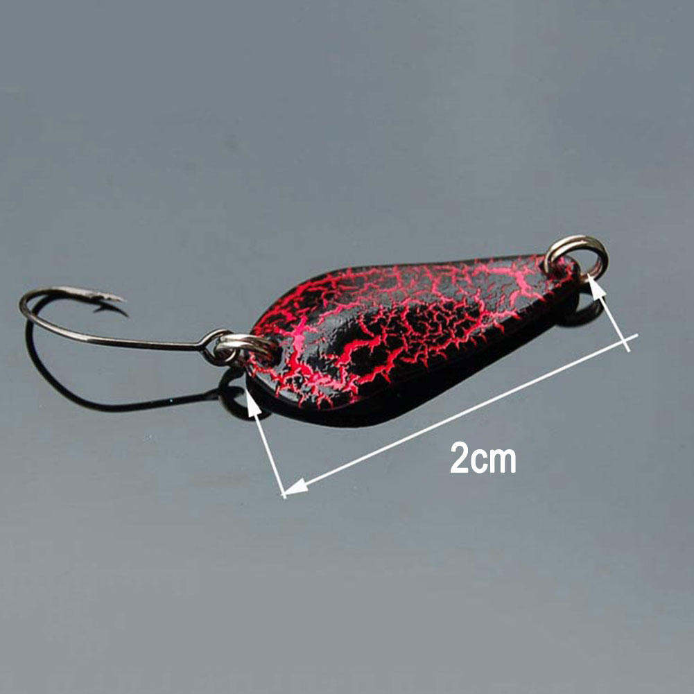 3G Small Micro Fishing Spoons Spoon Fishing Spinner Bait Two-side Farben Useful 3G Small Micro Fishing Spoons Spoon Fishing Spinner Bait Two-side Farben Useful