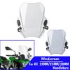 Universal Windshield Windscreen For All 22MM 28MM 25MM Handlebars Front Wind Shield Screen MotorcycleAir Deflectors Accessories
