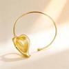 Leaf Geometric Circular Collar Bohemian Gold Jewelry Fashion 3D Flower Metal Choker  Girls