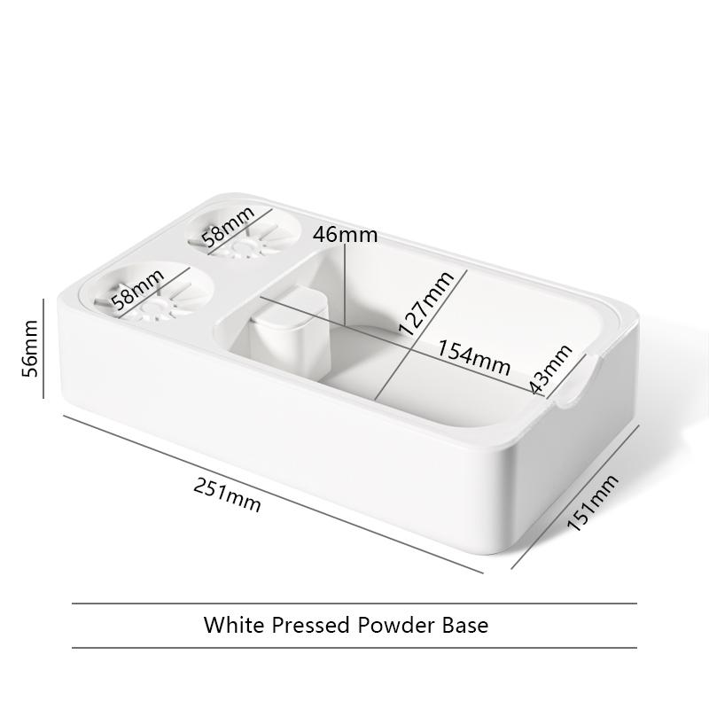 

51/53/58mm Coffee Tamper Mat ABS Holder Espresso Knock Box Station Portafilter Stand Base Espresso Tools Barista Accessories