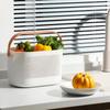 Mesh Shower Caddy Bathroom Toiletry Organizer Basket Gray