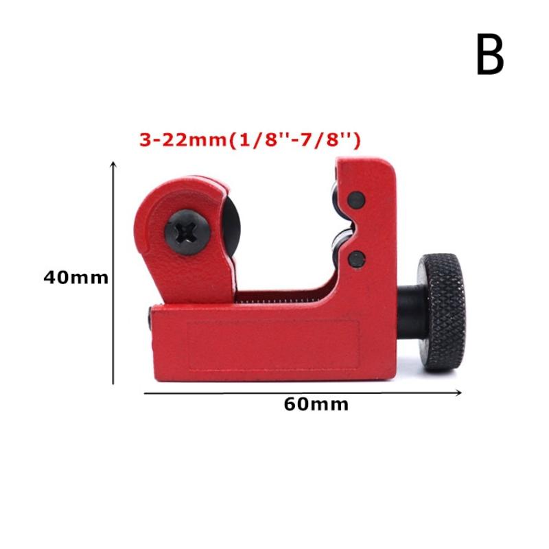 

Ct-127 Cutter 1/8 To 5/8 Mini Tube Pipe Cutter Mini Copper Aluminum Iron Metal Thickness Tube Tubing Slice Cutter Knife