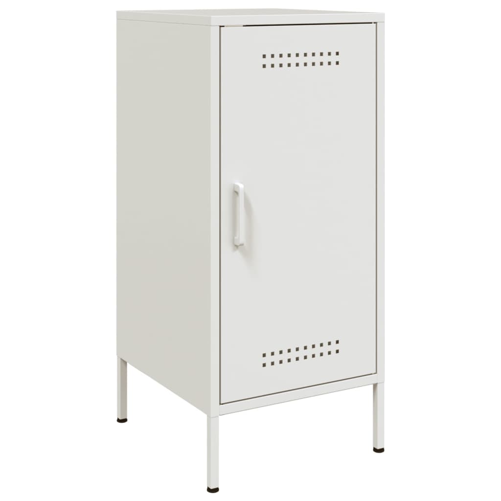 Sideboards 2 pcs White 36 x 39 x 79 cm Steel