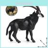 Animale Selvatico Antilope Alce Cavallo Cornuto Modello Ornamento Per Gioco Educativo E Collezionismo