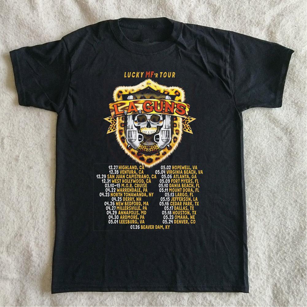 LA GUNS Band 1980 World Tour L.A. Guns Band T Shirt Full Size S-5XL Unisex T-Shirt XL