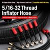 PVC Air Inflation Hose External Thread Quick Clamp Air Hose  Pneumatic Accessories