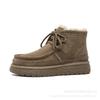 New Tire Thick-soled Non-slip Outdoor Snow Boots Winter Piled Thickened Comfortable Warm Cotton Shoes