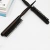 Three-row Hair Brush Puffy Plastic Hair Comb Tied Hair Pan Wooden Handle Pointed Tail Comb Wig Brush Combo Edge Control Brush