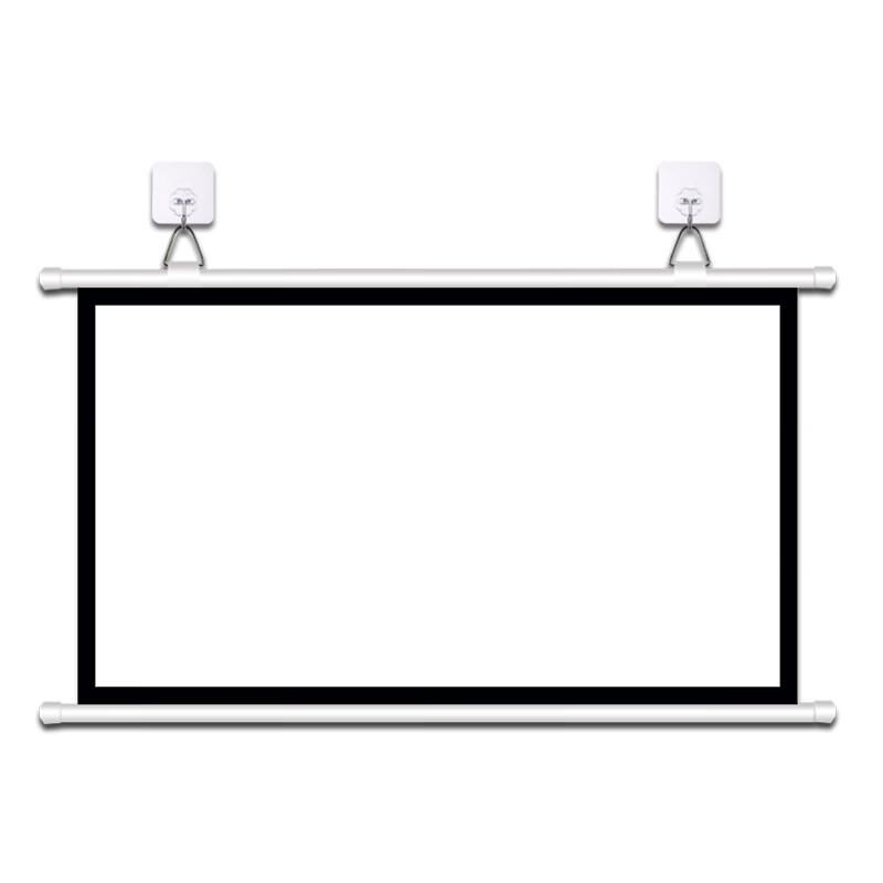 SMVP Punch-Free Portable Wall-Mounted Projector Screen