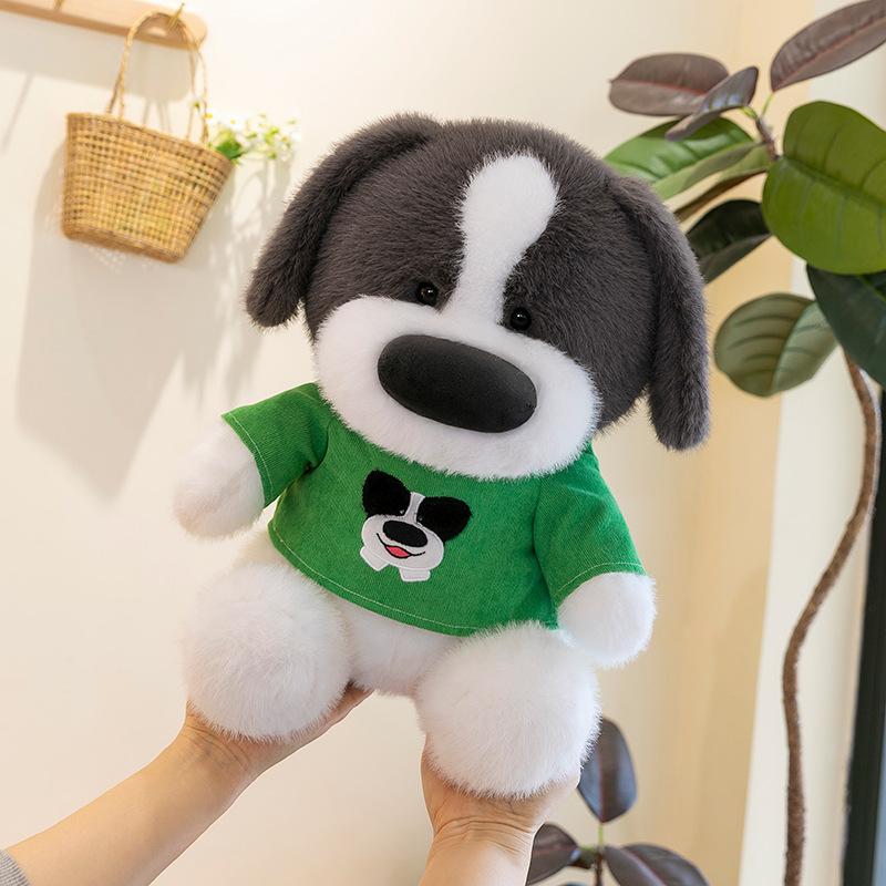 Sweater Dog Plush Toy Cute Sweater Puppy Doll Doll Children Sleeping Pillow Birthday Gift