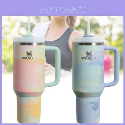 Caneca Térmica Stanley Premium de Aço Inoxidável 40oz com Alça Para Bebidas Quentes e Frias
