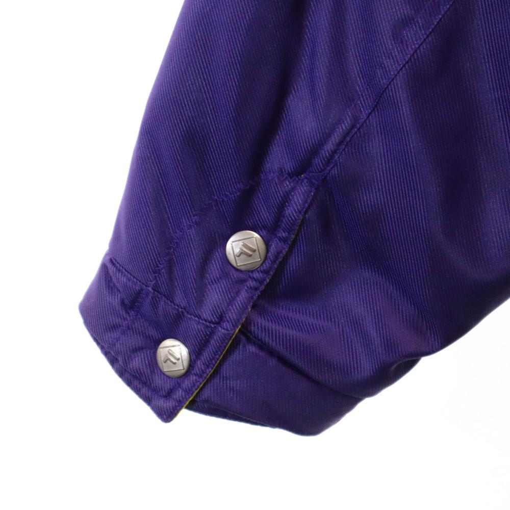 Fila 90s Old Batting Jacket M Purple Men's Used