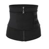 Sweat Belly Belt Zipper Belt Breasted Women's Waist Corset Tight Belly Belt Sports Corset Shapewear