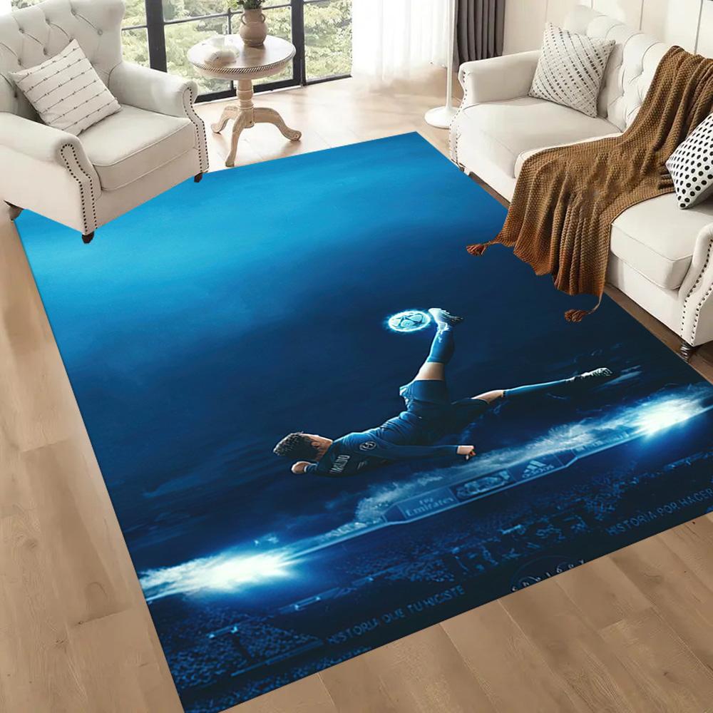 Cristiano Ronaldo Area Rug Perfect For Outdoor Playrooms Dining Room Living Rooms Antislip Carpet Anime Office Decor Birthdaychristmas Gift