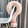 Flexible Shape Cushions Pillow,Soft Cotton,3D Question Mark Pillow Neck Pillow Neck Relief for Office Travel Use