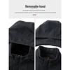Men's Spring/Autumn Detachable Hooded Jacket