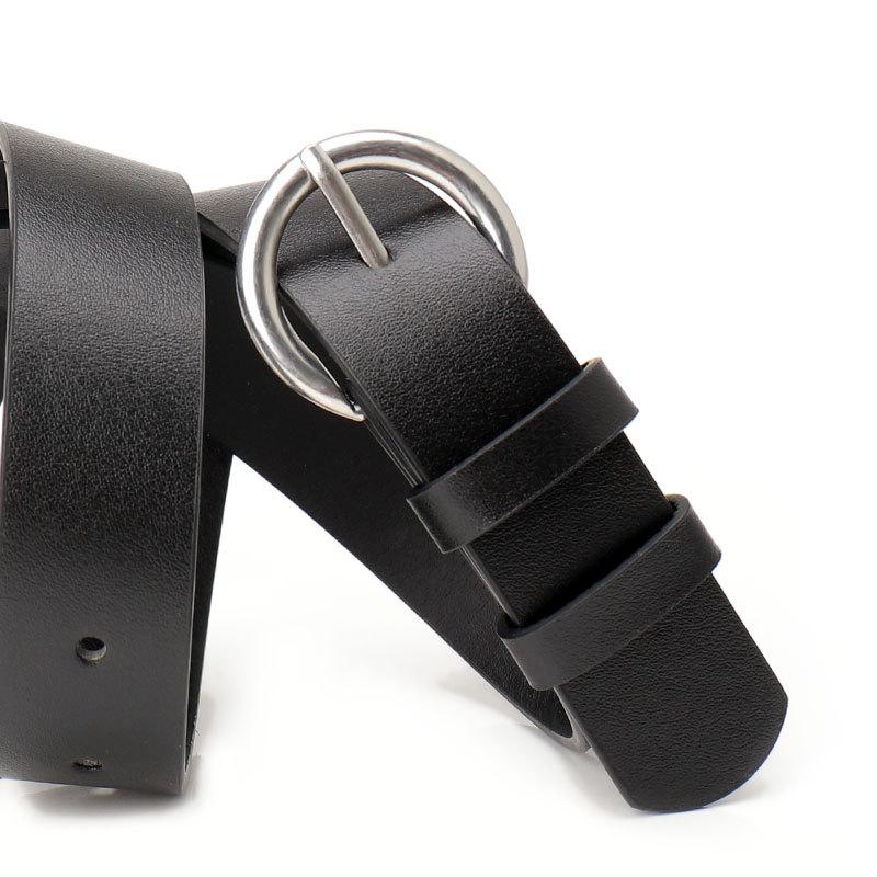 New Ins Trendy Pin Buckle Women's Belt Korean Version Simple Decorative Coat Jeans High-end Belt for Women