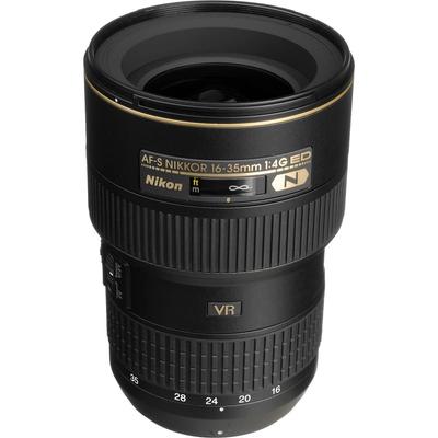 Nikon Objetivo Gran Angular NIKKOR ED VR Zoom Compatible AF-S 16-35mm f/4G, Fotograma Completo