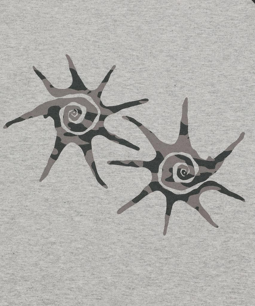 Koiliseu Payon Raglan Camo Color Block Short Sleeve T-Shirt Unisex