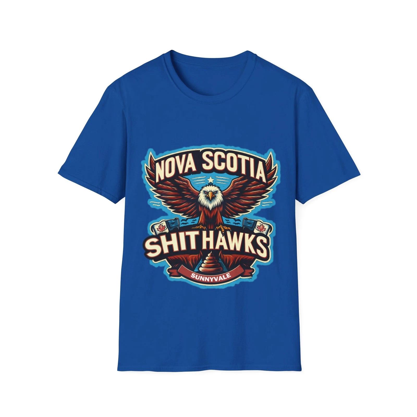 Men s and Women s T-shirts Nova Scotia S-Hawks: TPB-Inspired T-Shirt L