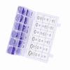 270pcs Assorted Car   Conditioning   O     Gasket Rubber Washer   Purple