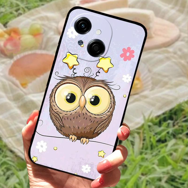 New Luxury Fashion For Tecno Spark Go 1 Phone Case Spark Go 2025 TPU Soft Silicone Fundas Cover For Tecno Pop 9 4G Bumper Shells