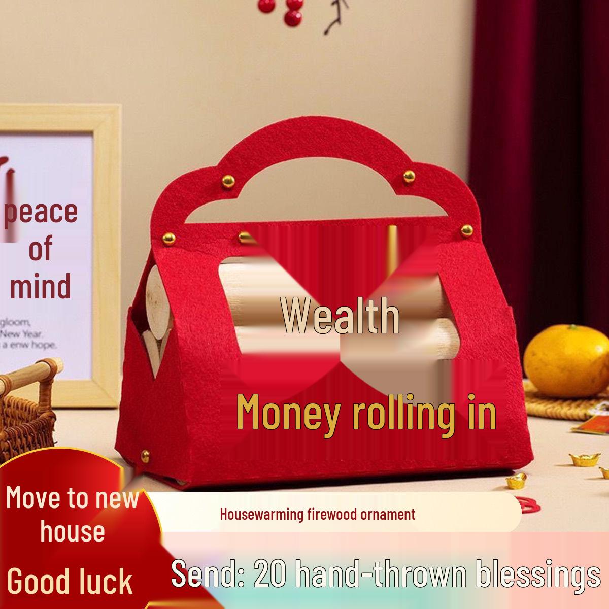 

Благоприятный набор дров для новоселья: Орнамент «Богатство и Благословение» для церемонии новоселья