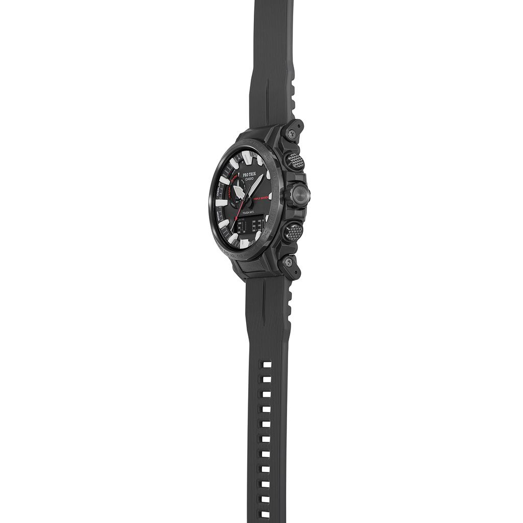 Casio Pro Trek Men's Stainless Steel 100M Water Resistant Digital Alarm Quartz Watch PRW-61Y-1B