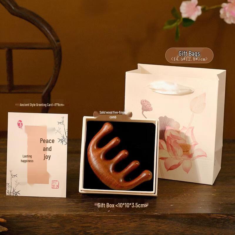 

SEE KEAN Auspicious Lotus Hair Comb Gift Set
