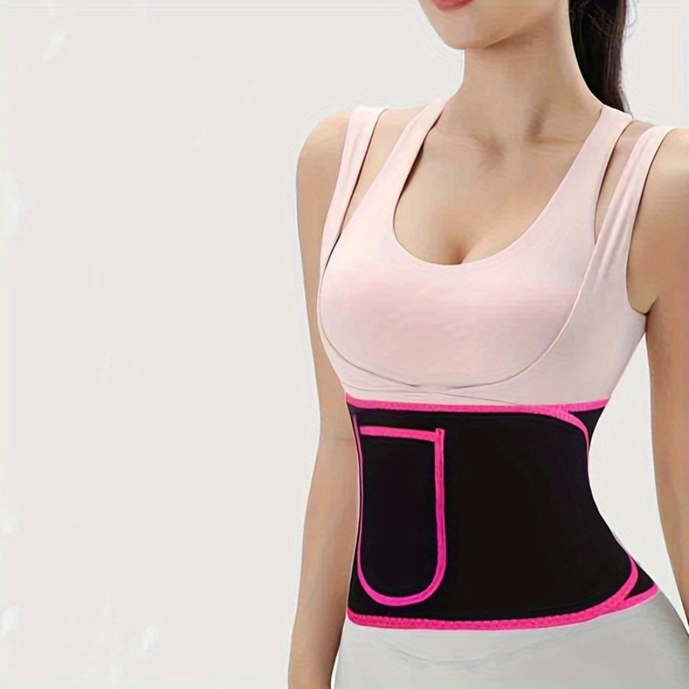 Elastic Slimming Sweat Belt Silver Ion Sports Body Sculpting Belt Waist Protection Belt  Gym