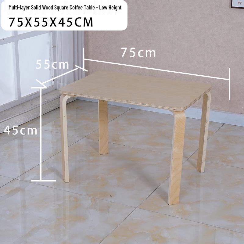 Solid Wood Stool - High & Low Styles: Commercial, Dining, Low, Simple, Adult Bentwood