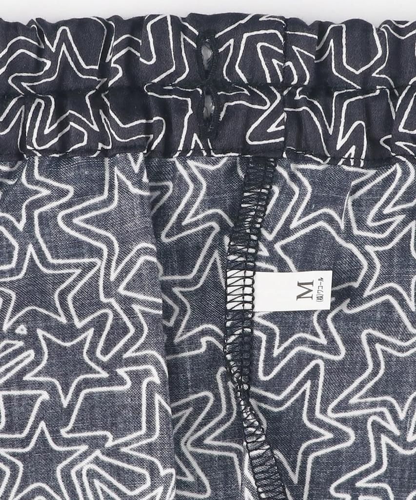 Wacoal RELAX SLEEP Sleep Science Short Long Cotton Satin Science x YDT105 BL M & Pajamas, 5/8 Sleeve, Sleeve, Pants, 100% (Main Body), [Sleep